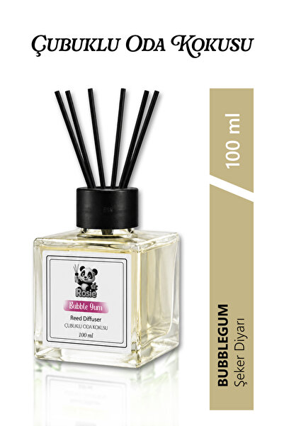 Rosie Bubblegum Reed Diffuser Çubuklu Oda Kokusu 100 ml