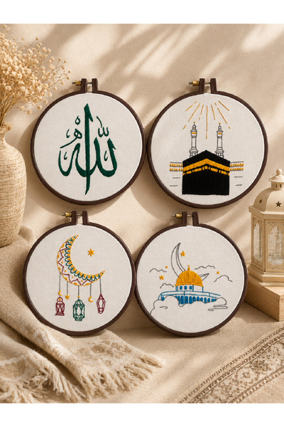 fabricorg Dini Motifler Temalı Modern Nakış Kiti