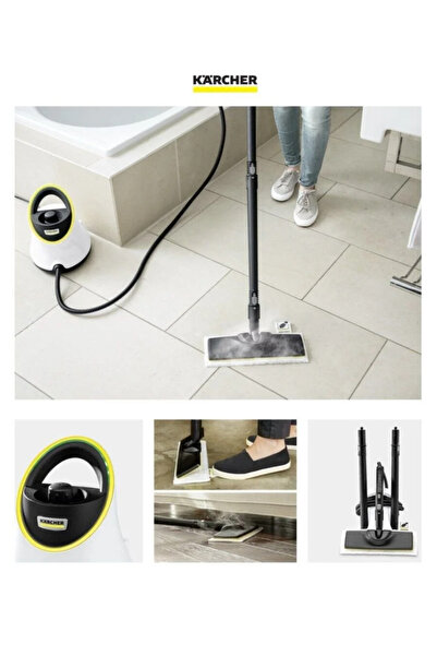 Karcher Sc 2 Deluxe Easyfix Buharlı Temizlik Makinesi 1500W 3.2 Bar Güçlü Buh...