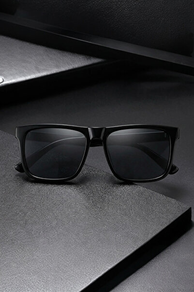 Chunky Frame نظارات شمسية أنجيليس عالية الجودة باللون الأسود للجنسين خفيفة ال...