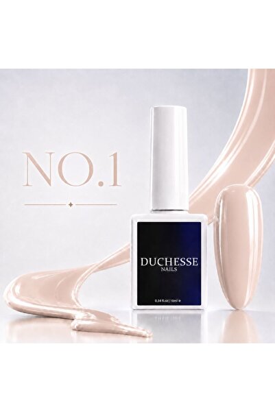 Duchesse Nails Ojă semipermanentă, FĂRĂ HEMA și TPO, Nuanța nr. 1, 10 ml