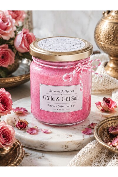 Günebakan Rose Epsom & Sugar Body Scrub 210Cc