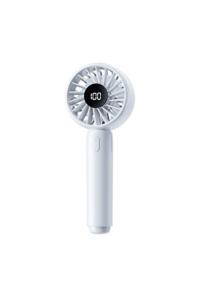 Techsuit Ventilator portabil cu afișaj digital - (CT-110) - Alb
