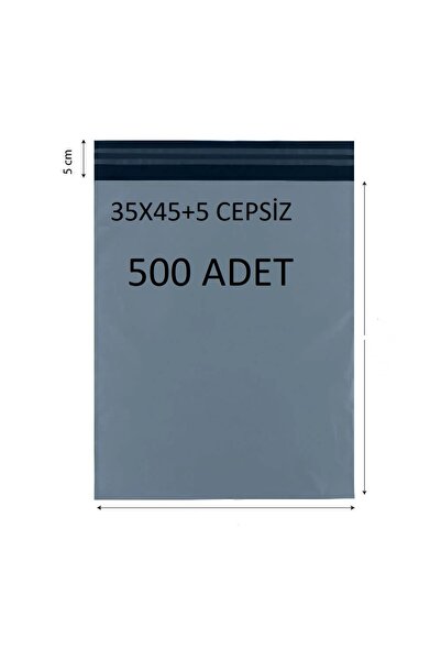 CAC PLASTİK 35x45+5 CEPSİZ KARGO POŞETİ 500LÜ