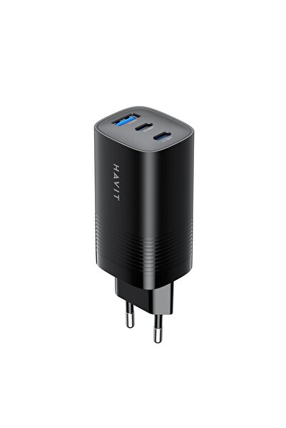 Havit Baterie externă de 65 W, 2x Tip-C, USB - (UC20 EU) - Negru