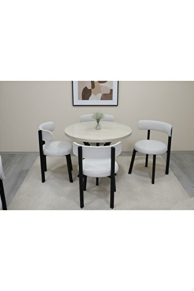 ROYALİSA TABLE CHAİR ROYALİSA NOVA 4 KİŞİLİK MUTFAK MASA SANDALYE TAKIMI