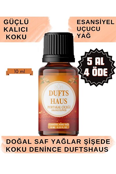 duftshaus Portakal Çiçeği Esansiyel Uçucu Koku Yağı Difüzör Esansı Buhurdanlı...