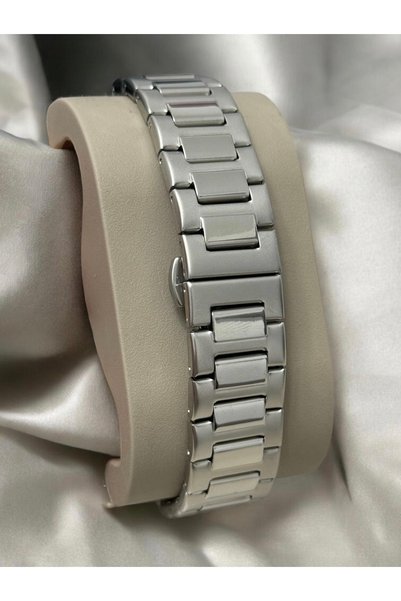 MAC CENTER Square Model Equivalent Steel Men's Wristwatch-Men's Watch-Gift-Men's Watch with Calendar