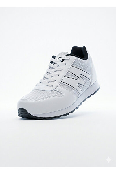 WEBORN Pantofi sport tip sneakers pentru bărbați, cu șiret, pentru purtare zi...