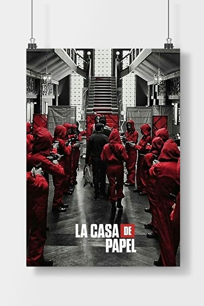 Luna Marissa La Casa de Papel Dizi Film Poster Çerçevesiz Duvar Posteri