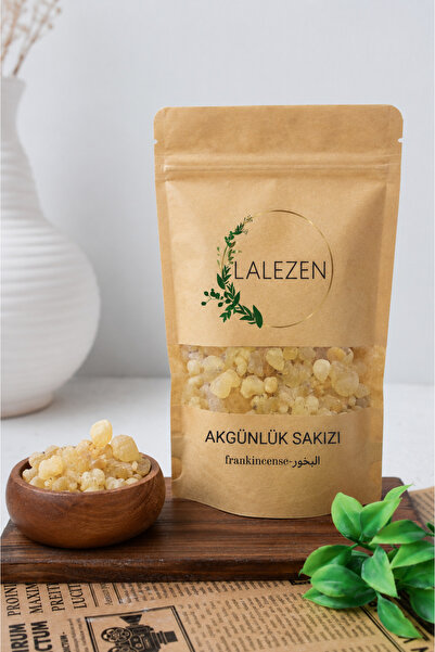 LALEZEN Ak Günlük Sakızı Akgünlük Sığla Ağacı Sakızı 1. Kalite 500 Gr