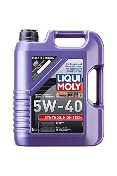 Liqui Moly 5w/40 1856 Synthoil High Tech 5lt (DİZEL & BENZİNLİ)