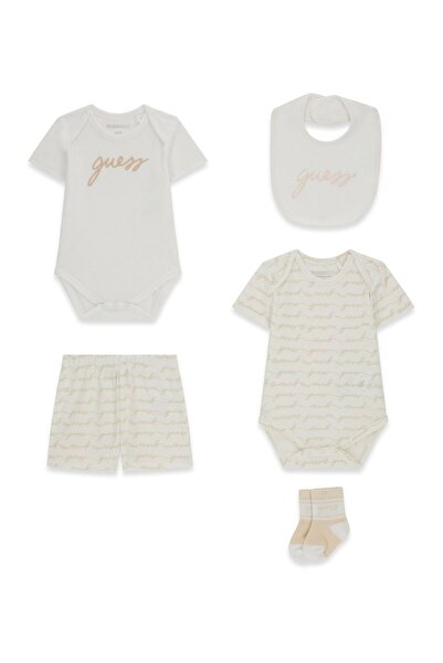 Guess SET 2PC SS BODY+SHORTS+BIB+SOC