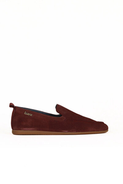 Bueno Shoes Burgundy Suede Men's Casual Shoes 01Me9400