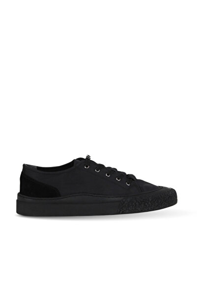 Bueno Shoes حذاء كاجوال رجالي أسود من فايليزا/سويدي 34ma25806