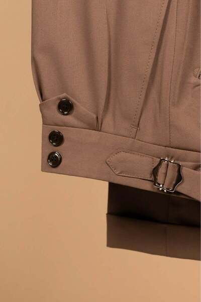 Terzi Ayhan Classics Exclusive Double-Breasted Suit Brown