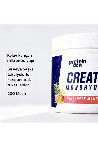 Proteinocean CREATİNE Pineapple Mango - 120g - 40 servis