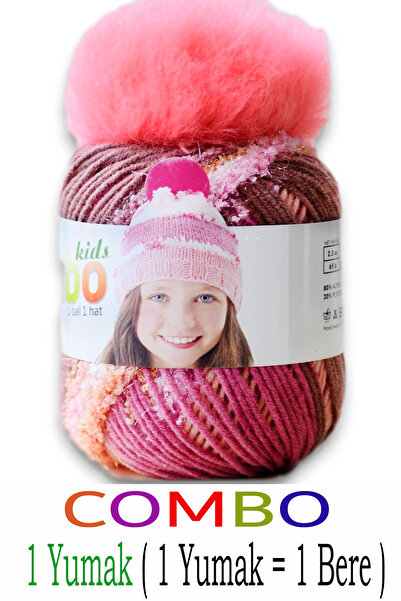 Diva İplik Combo 05 - ( OUTLET ) - Cordon pentru beretă cu pompon, surplus de...