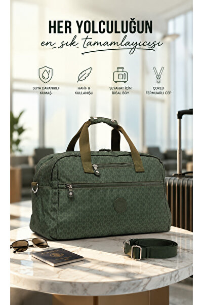 MUCCO Bhpc 6011 Green Large Volume Unisex Hand and Shoulder Travel Sports Bag