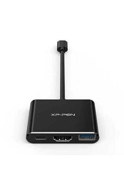 XP-Pen 3'ü Bir Arada Çok Fonksiyonlu USB-C Hub (Type C'den USB+HDMI+PD'ye)