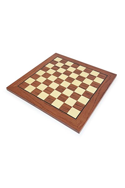 Helena Wood Art Satranç Altı Ceviz (ahşap Kare) (50x50 Cm)