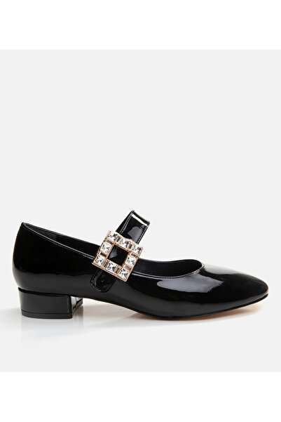 Hotiç Mary Jane Black Women's Thick Heel