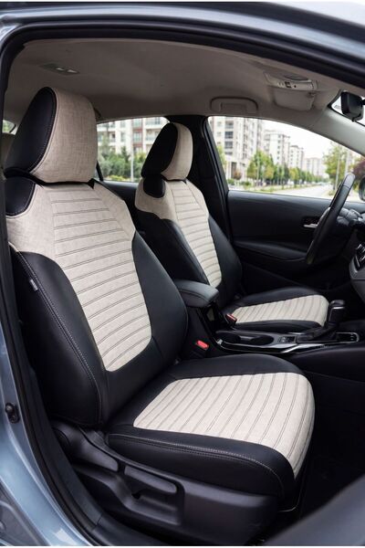 Panda Kılıf PANDA TOYOTA COROLLA BEZLİNLİ 2019 - 2026 ARASI UYUMLU ARACA ÖZEL...