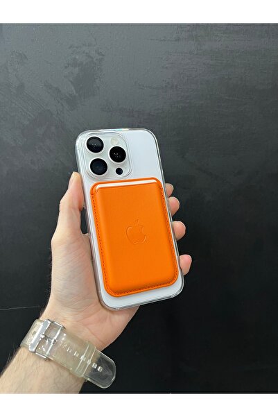 TEKNOLABTR Magsafe Mıknatıslı Kartlık Deri Cüzdan