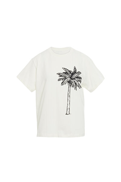 GIZIA SPORT Parlak Taşlı T-shirt