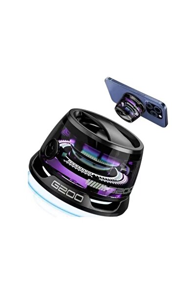 Genel Markalar G200 RGB Işıklı 5W Manyetik Bluetooth Hoparlör Taşınabilir Spe...