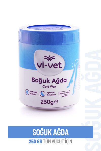 Vi-vet Soğuk Ağda 250 ml Mavi