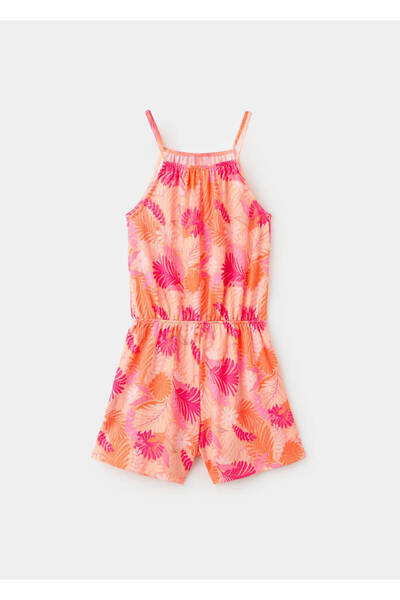 MANGO Kids Çiçekli tulum