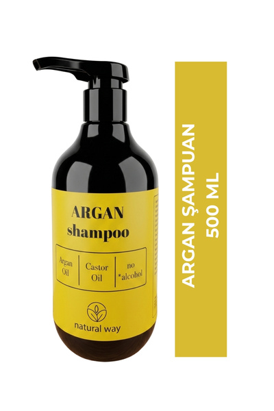Natural Argan Shampoo 500 ml