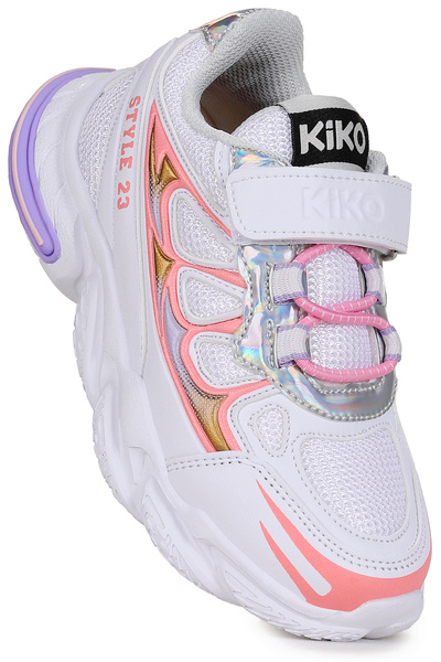 Kiko Kids Stil Faylon Sole Dnevne Velcro Sportske Cipele za Devojčice