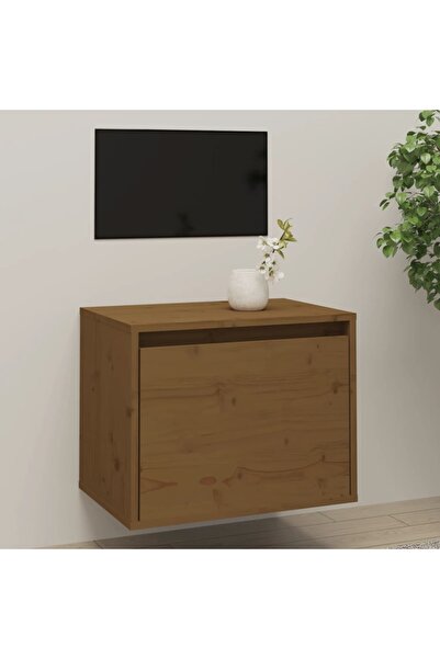 Concept Dulap de perete, maro miere, 45x30x35 cm, lemn masiv de pin