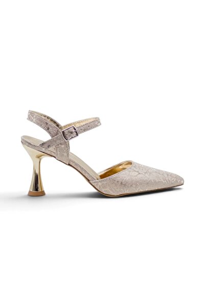 Shoes HBZ 0615 SREBRNE ŽENSKE STILETO CIPELE