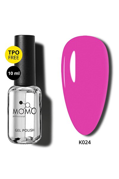 MOMO professional Kalıcı Oje K024 Koyu Pembe 10 ml
