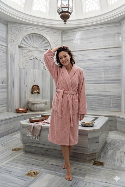 embays collection Халат с качулка, халат с капси, 100% памук, хамам сауна хал...