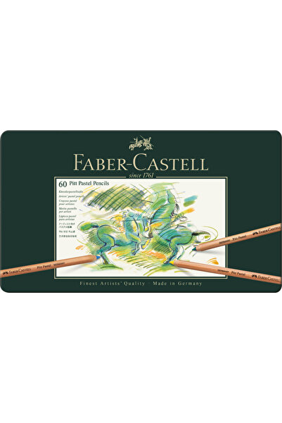 Faber Castell Set 60 creioane colorate pastel Pitt