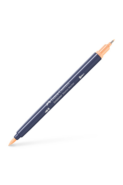 Faber Castell Marker pentru schițe cu 2 vârfuri, roz pudrat 303 GOLDFABER FAB...
