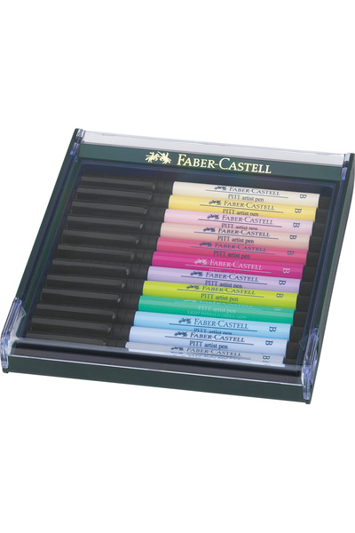 Faber Castell Set de 12 creioane pastel PITT ARTIST, Faber-Castell