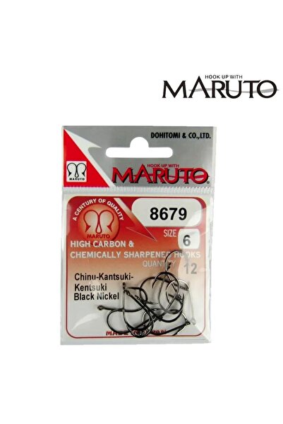 MARUTO 8679 BLACK NICKEL OLTA İĞNESİ - 12Lİ PK
