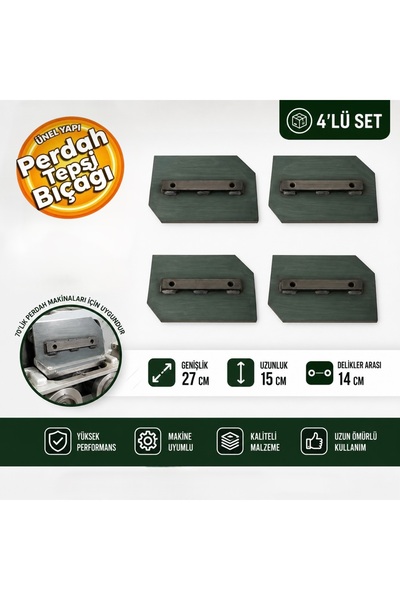 Şener Perdah Bıçağı 70'lik 4'lü Set
