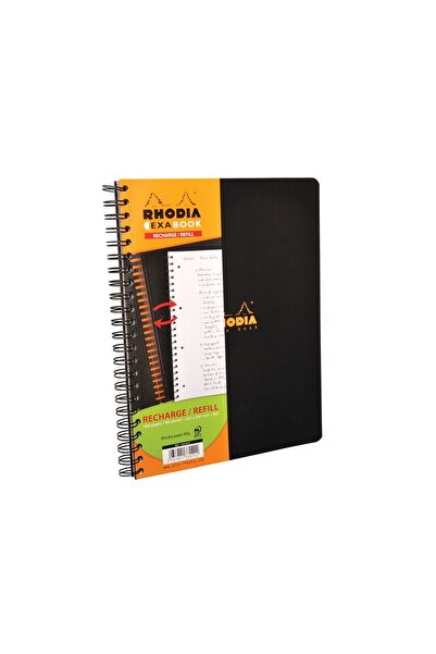 Rhodia Rezerve Exabook A4+ caiet spiralat 80 de foi matematică