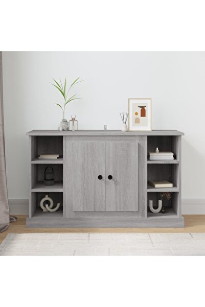 Concept Servantă, gri sonoma, 100x35,5x60 cm, lemn compozit
