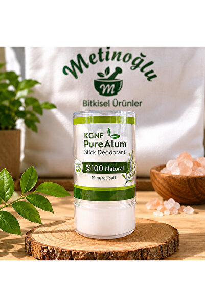 KGNF Pure Alum %100 Doğal Rollon Mineral Salt 120 Gr
