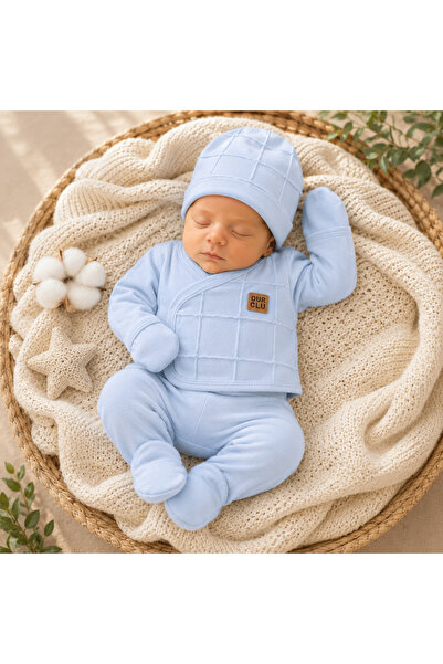 Bebelul 5-piece set for newborns - Blue