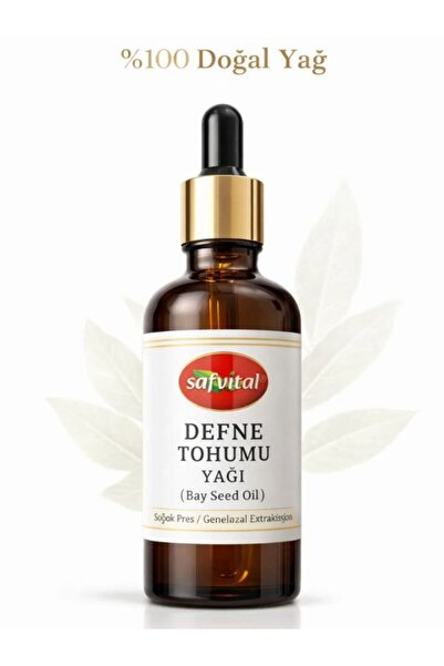 safvital زيت بذور الغار 50 مل، زيت عطري طبيعي نقي معصور على البارد للعناية ال...