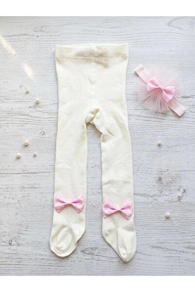 Banadanalı Pantyhose 2-Piece Set Baby Girl & Kids Cotton Solid Color Pantyhose Newborn Newborn Newborn Hospital Release