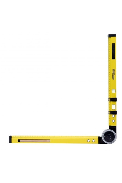 Kraft&dele Construction protractor, 3 in 1, KD10442,
